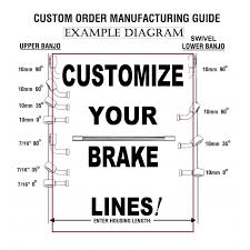 Custom Order Guide Upgrade Motorcycle Brake Lines Magnum