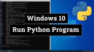 how to run python programs py files