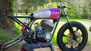 building a 2 stroke twin cafe racer