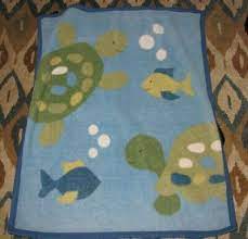 Cocalo Turtle Reef Plush Baby Blanket