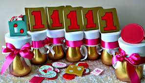 1st birthday party favors making your