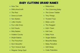 405 baby clothes brand names you ve