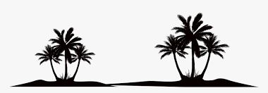 Download as many stock vectors as you need and edit your designs in crello editor. Silhouette Of Coconut Tree Beach Vector Black And White Hd Png Download Transparent Png Image Pngitem