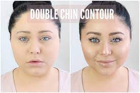 how to contour double chin under 12
