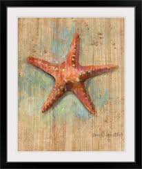 Starfish Art Canvas Print Wall