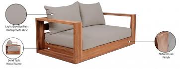 Meridian Furniture Tulum 353grey S 2pcs