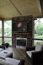 Integrating An Outdoor Fireplace Into
