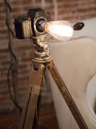 Hgtv Star Season 8 Photo Highlights From Episode 2 Camera Lamp Diy Lighting Recycled Lamp