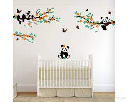 panda wall decals tree wall decals