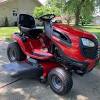 And a push lawn mower is used for a small lawn and a riding lawn mower is used for mowing the large lawn. 1