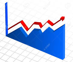 Vector Business Profit Growth Graph Chart