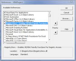 Missing References In Vba