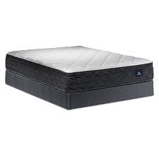 Buy mattresses & boxsprings online at shopzilla. Serta Munroe Firm Queen Mattress And Low Profile Boxspring Set Leon S