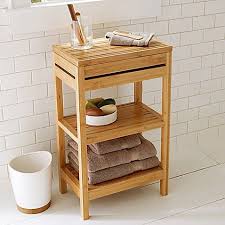 bamboo small floor cabinet small