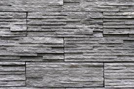 Slate Stone Stack Wall Texture Stock