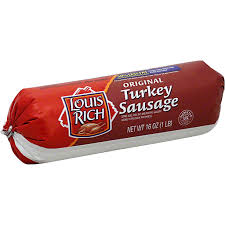 louis rich sausage turkey original