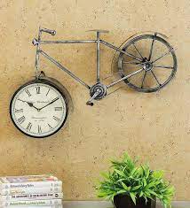 Metal Cycle Wall Clocks Bike Wall