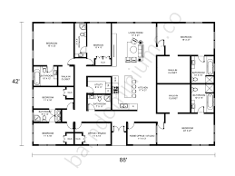 best 6 bedroom barndominium floor plans