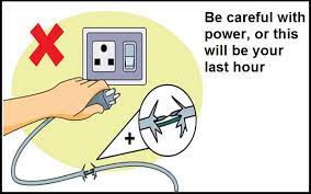 Safety lies in good electrical cables. Famous Electrical Safety Slogans And Sayings Tis Quotes