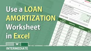 excel loan amortization for new car