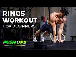 gymnastic rings workout for beginners