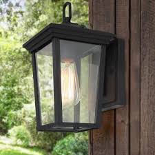 half lantern outdoor wall light off 68