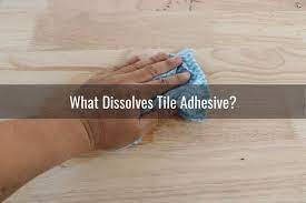 how to remove tile grout tile adhesive