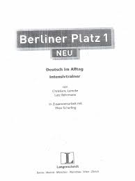 Berliner Platz 1 NEU Intensivtrainer A1-1 уч.т PDF | PDF