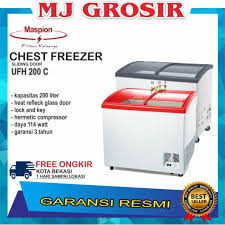 Maspion Ufh 200 C Chest Freezer Box