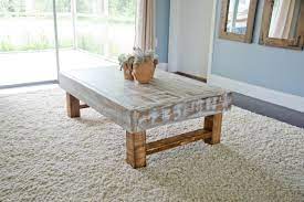 Rustic Coffee Table Farmhouse Coffee