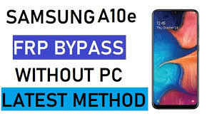 Looking to switch your samsung mobile phone to a different network carrier or want to sell your samsung device on ebay or other marketplaces, then get your . Samsung A10e Frp Bypass Android 9 Without Pc Frp Bypass Files