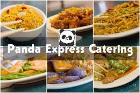 panda express catering menu with
