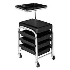 beauty salon trolley chair with 3