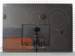 Whirlpool Main Glass Cooktop Black