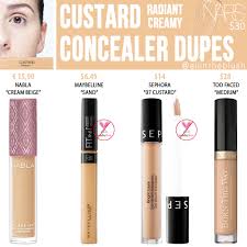 Nars Custard Radiant Creamy Concealer Dupes All In The Blush