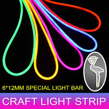 Colorful Dc 12v Smd2835 Flexible Led Strip Waterproof Neon Lights Silicone Tube 1m 5m Us Led Light Tape Flexible Lamp Diode Led Strips Aliexpress