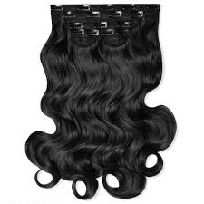 piece curly clip in extensions