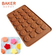 Maybe have you enough of the endless round birthday cakes ? Sugarcraft Chocolate Molds Silicone Cake Baking Decorating Candy Cookies Chocolate Ice Mould Uk Seller Home Garden