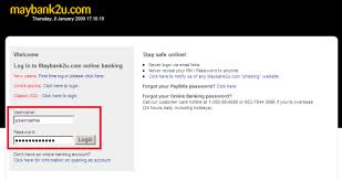 payment via maybank2u 3rd party transfer