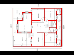 40x50 East Facing House Plan 3bhk