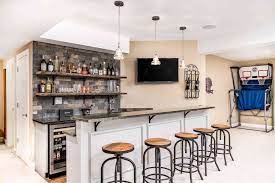 cost to build a home bar