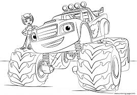 Our free coloring pages for adults and kids, range from star wars to mickey mouse. Blaze Monster Truck For Kids Coloring Pages Printable