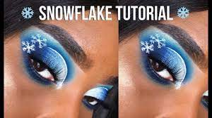 snowflake makeup tutorial ft morphe x