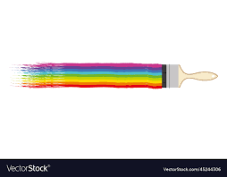 Paint Brush Color Mark Paintbrush Set