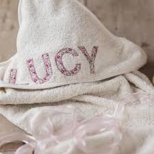 Decide whether you'd prefer to buy a single towel or a set. A Range Of Luxury Personalised Applique Towels And Gifts Jane Hamerton