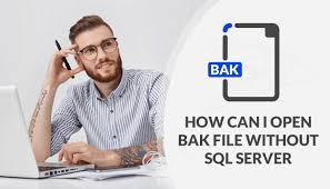bak file without sql server