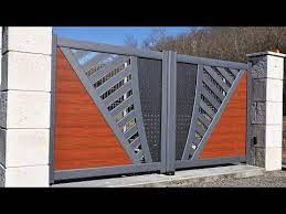 Consider this metal and glass gate in the front yard of a home in palo alto, california, for example. Top 50 Beautiful Modern Gates Design Ideas 2020 Youtube Front Gate Design Modern Gate Gate Design
