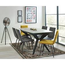 We have modern twists on classic complete the look of your new extendable dining table with our sophisticated dining chairs. Casa Amsterdam Extending Dining Table 6 Chairs Leekes Extendable Dining Table Dining Table Chairs Dining Table