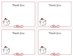 That's not the best part. 6 Best Free Printable Christmas Thank You Card Templates Printablee Com