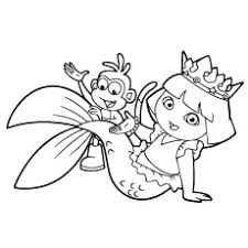 Thus, on this occasion, we provide you with dora coloring pages printable. Dora Coloring Pages Free Printables Momjunction